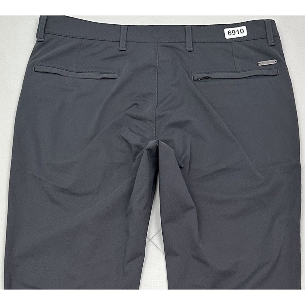 Twillory Performance Pants Mens Fits 32x29 Tailored Fit Stretch Zip Pocket Gray